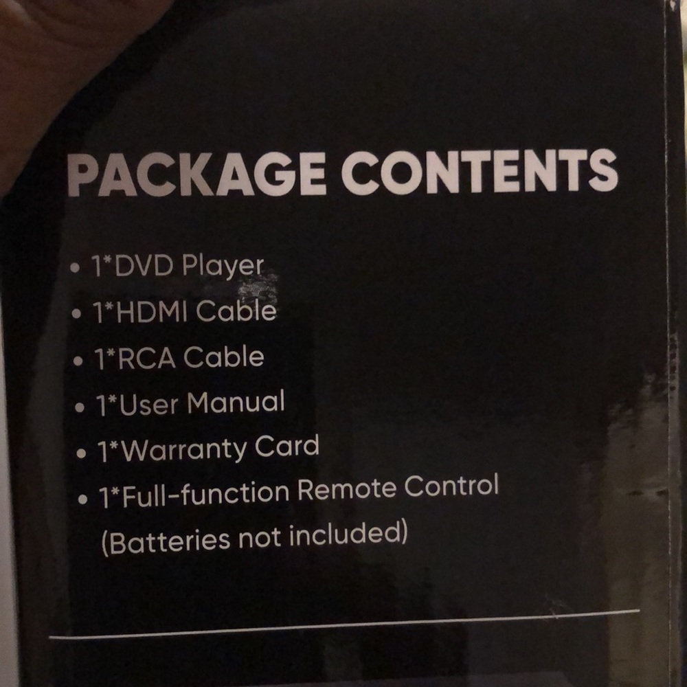 DVD PLAYER - Picture 15 of 15